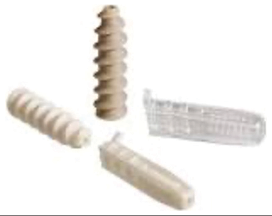 : Bioscrews with Intrasheath.